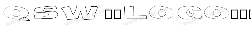 QSW 日文LOGO字体转换